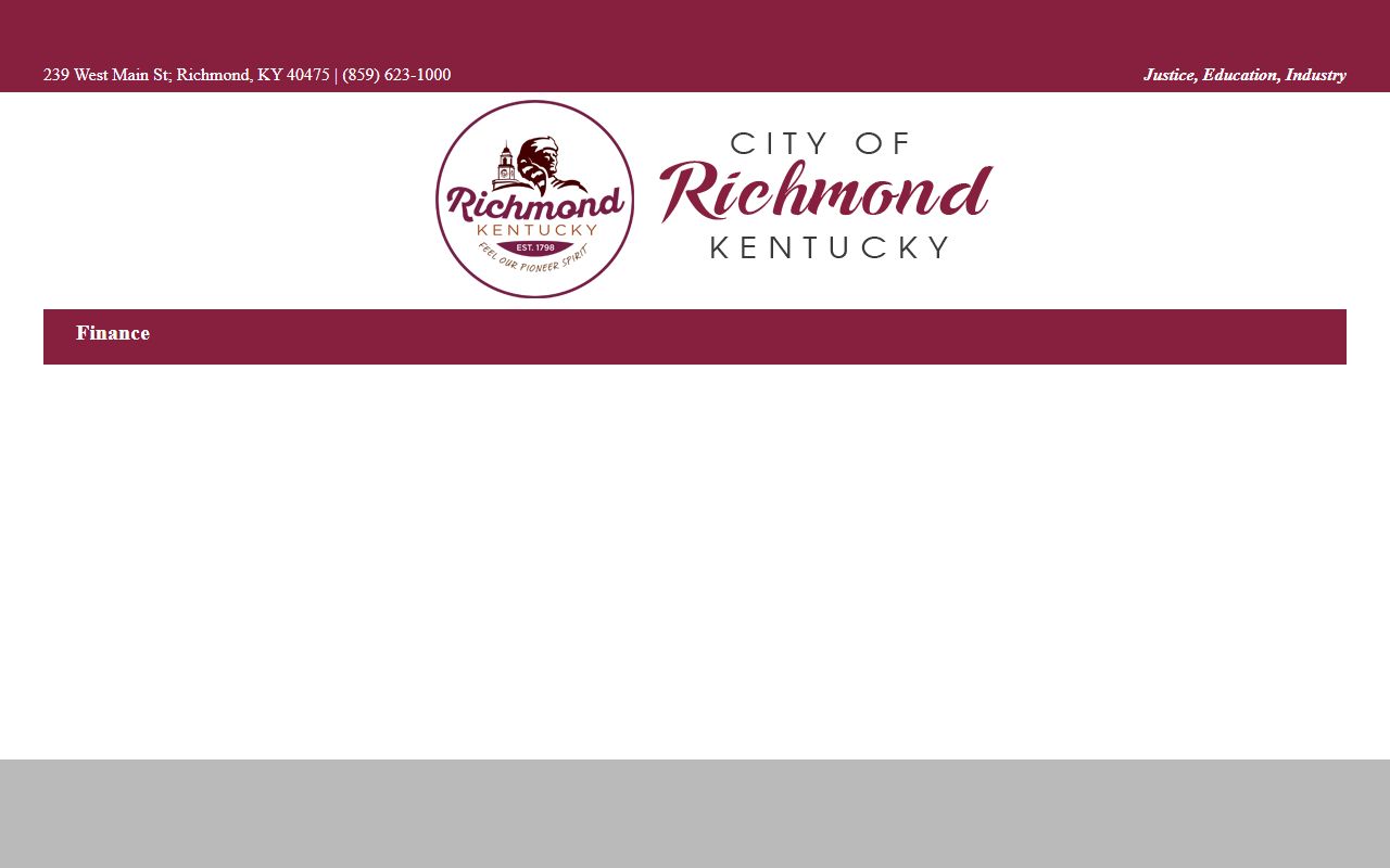Richmond tax search