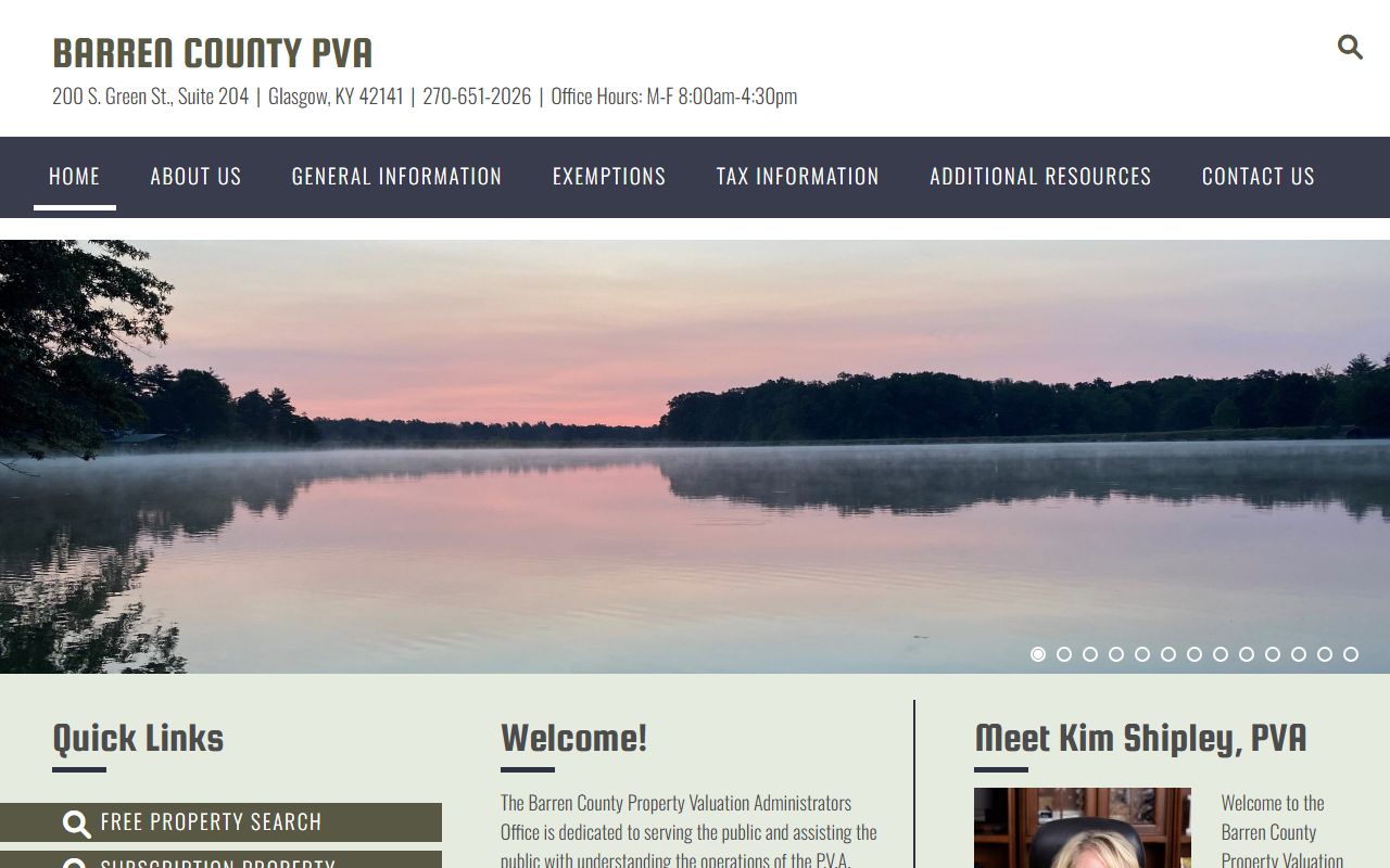 Barren County property records