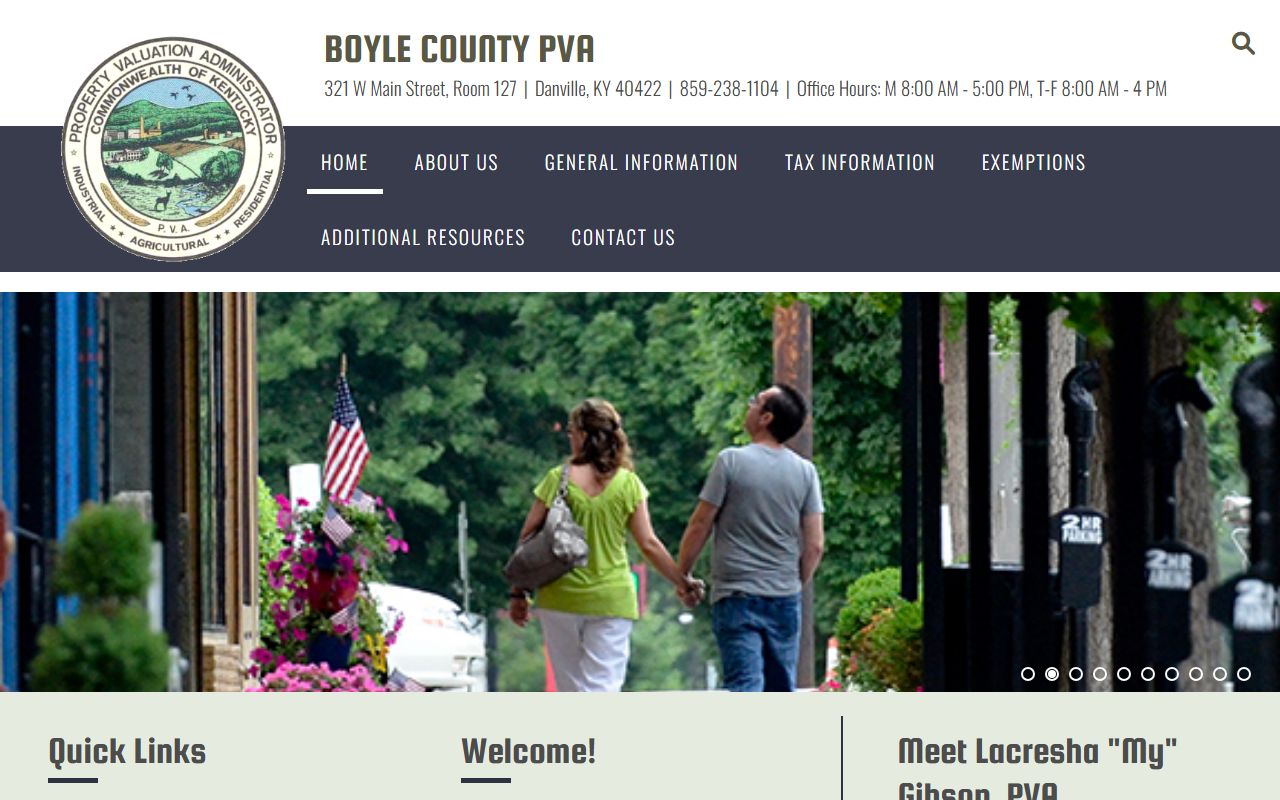Boyle County PVA homepage