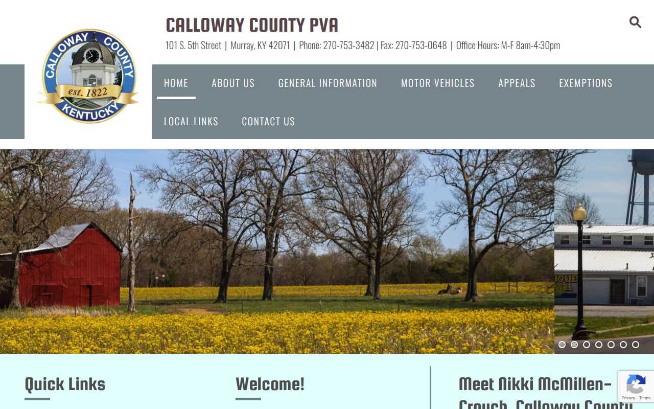 Calloway County property records