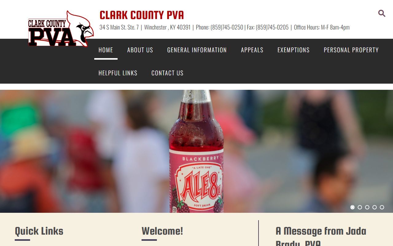 Clark County PVA homepage