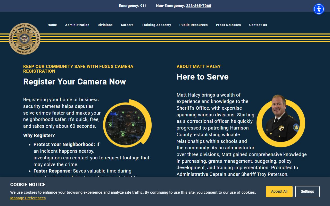 Harrison County tax payment