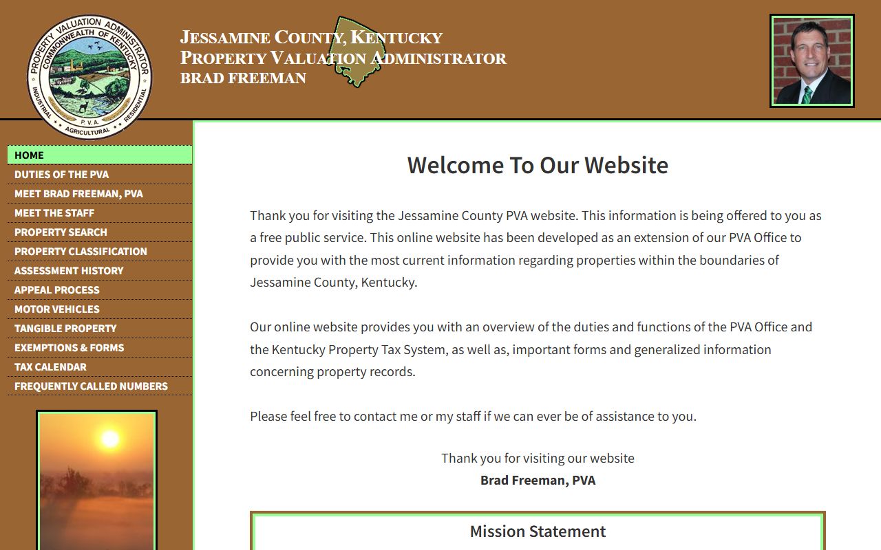 Jessamine County PVA homepage