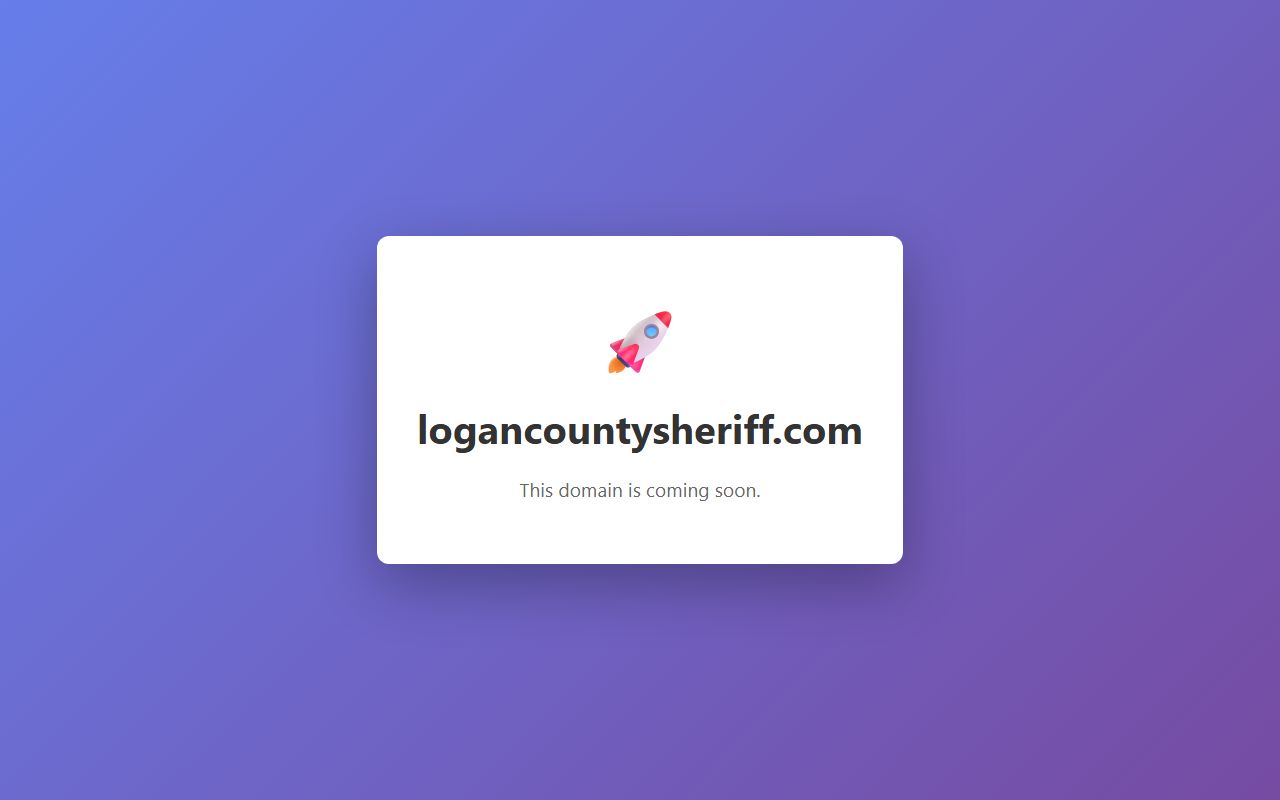 Logan County tax payment