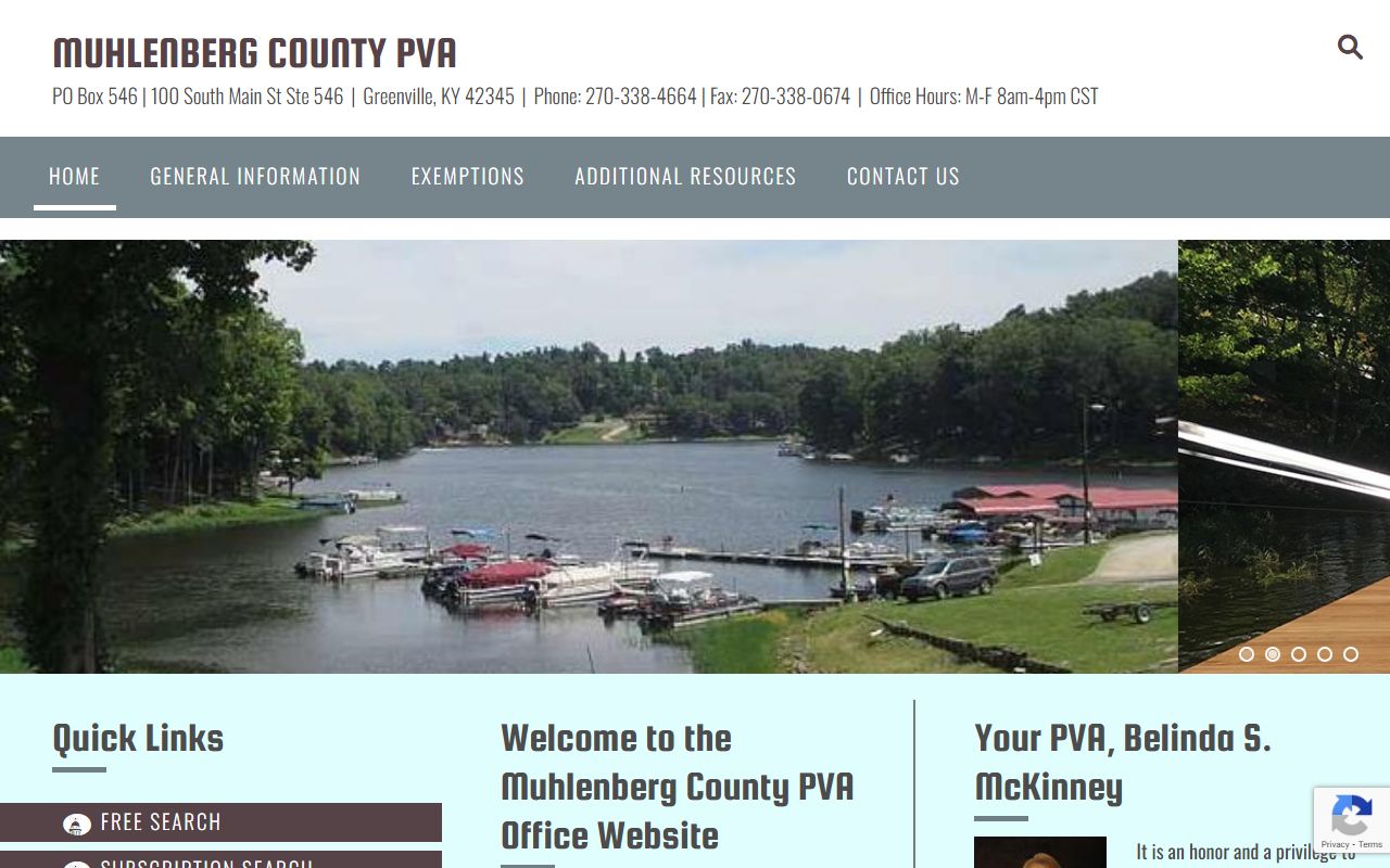 Muhlenberg County PVA homepage