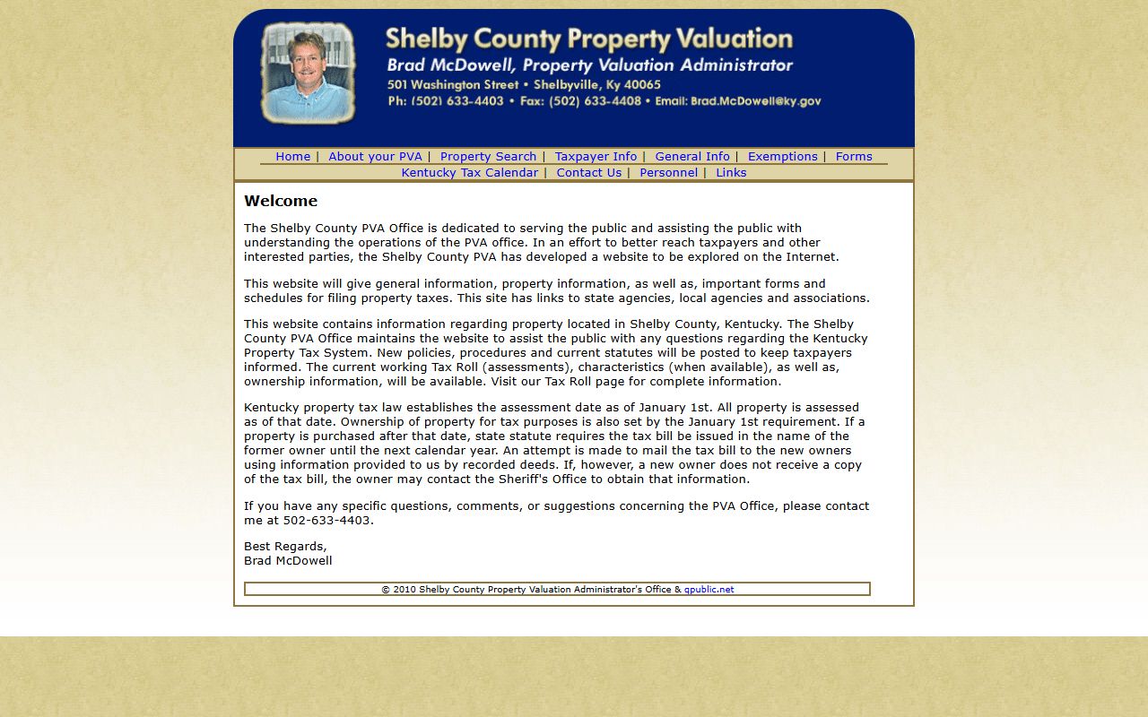 Shelby County property records