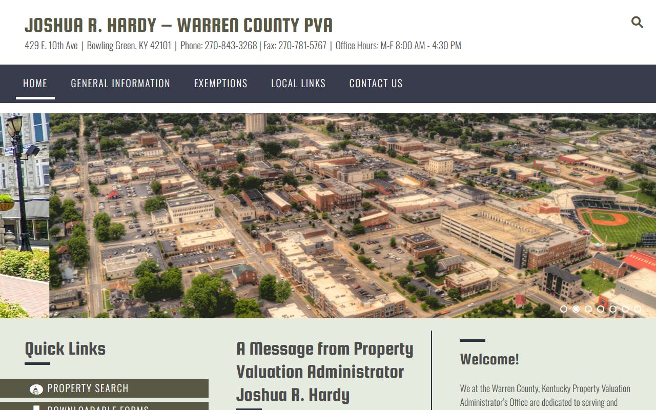 Warren County PVA homepage