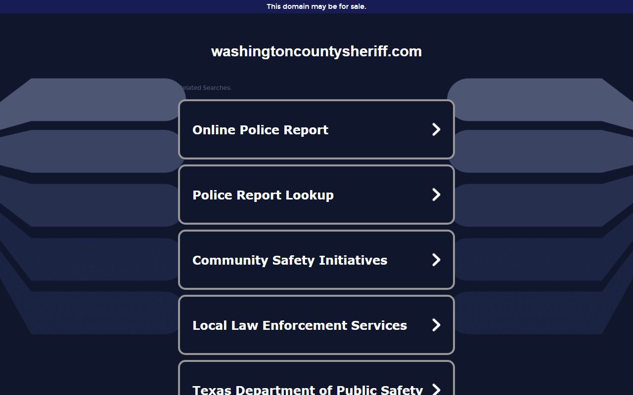 Washington County tax payment